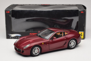 Ferrari 599 GTB Fiorano Dark Red Hot Wheels 1:18 M1200 Diecast — photo 8 of 8