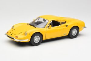 Ferrari Dino 246 GT Yellow Anson 1:18 30301W Diecast