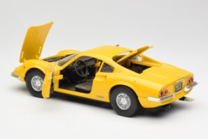 Ferrari Dino 246 GT Yellow Anson 1:18 30301W Diecast — photo 5 of 8