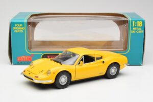 Ferrari Dino 246 GT Yellow Anson 1:18 30301W Diecast — photo 8 of 8