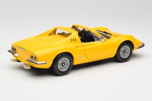 Ferrari Dino 246 GTS Yellow Hot Wheels 1:18 23920 Diecast — photo 3 of 8