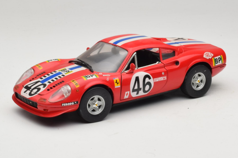Ferrari Dino 246 GT #46 Red Anson 1:18 3580-P1 Diecast