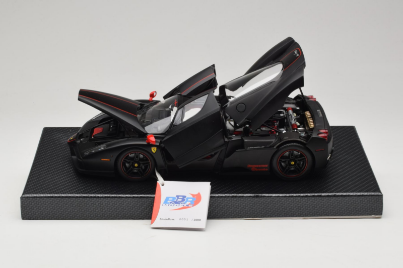 Ferrari Enzo Matt Black Limited Edition BBR 1:18 HE180029 Diecast