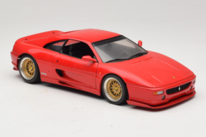 Ferrari F355 Berlinetta Red With Custom Gold Wheels UT Models 1:18 180074020-P5 Diecast — photo 6 of 8