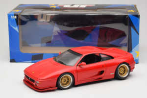 Ferrari F355 Berlinetta Red With Custom Gold Wheels UT Models 1:18 180074020-P5 Diecast — photo 8 of 8