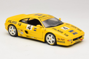 Ferrari F355 Coupe Films 18 #4 Reoloffs / Ansembourg Yellow UT Models 1:18 180074021-Y1 Diecast — photo 6 of 8