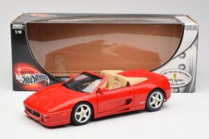 Ferrari F355 Spider Red Hot Wheels 1:18 25733 Diecast — photo 8 of 8