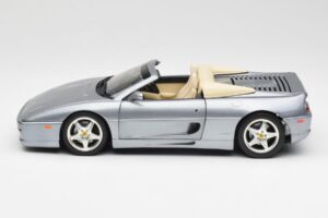 Ferrari F355 Spider Silver Hot Wheels 1:18 23907-M1 Diecast — photo 4 of 8