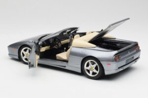 Ferrari F355 Spider Silver Hot Wheels 1:18 23907-M1 Diecast — photo 5 of 8