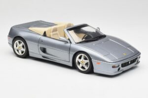Ferrari F355 Spider Silver Hot Wheels 1:18 23907-M1 Diecast — photo 6 of 8