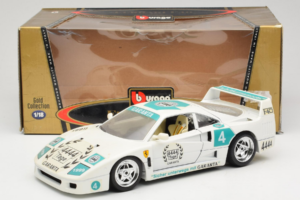 Ferrari F40 4444 Tage Garanta #4 White Bburago 1:18 3332-W5 Diecast — photo 8 of 8