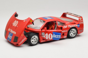 Ferrari F40 #40 J-P. Jabouille / O. Grouillard Art Sports 1987 Bburago 1:18 3332-A1 Diecast — photo 2 of 8