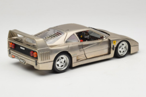 Ferrari F40 Dark Chrome Silver Kroymans Limited Edition Bburago 1:18 3032-C2 Diecast — photo 3 of 8
