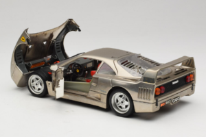 Ferrari F40 Dark Chrome Silver Kroymans Limited Edition Bburago 1:18 3032-C2 Diecast — photo 5 of 8