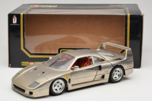 Ferrari F40 Dark Chrome Silver Kroymans Limited Edition Bburago 1:18 3032-C2 Diecast — photo 8 of 8