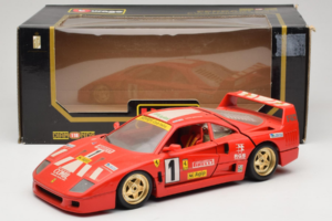 Ferrari F40 Evoluzione #1 Pirelli Red 1992 Bburago 1:18 3042-P1 Diecast — photo 8 of 8