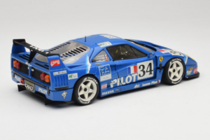 Ferrari F40 Evoluzione #34 Blue Custom 1987 Bburago 1:18 3032-C1 Diecast — photo 3 of 8