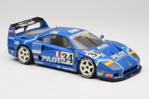 Ferrari F40 Evoluzione #34 Blue Custom 1987 Bburago 1:18 3032-C1 Diecast — photo 6 of 8