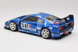 Ferrari F40 Evoluzione #34 Blue Custom 1987 Bburago 1:18 3032-C1 Diecast — photo 7 of 8