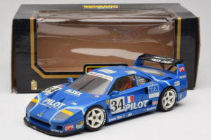 Ferrari F40 Evoluzione #34 Blue Custom 1987 Bburago 1:18 3032-C1 Diecast — photo 8 of 8