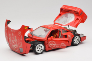 Ferrari F40 Evoluzione FC Nürnberg Special Edition Red Bburago 1:18 3042-FCN Diecast — photo 2 of 8