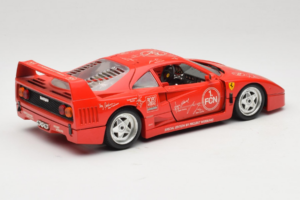 Ferrari F40 Evoluzione FC Nürnberg Special Edition Red Bburago 1:18 3042-FCN Diecast — photo 3 of 8