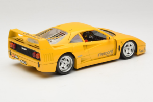 Ferrari F40 Interconti Car HiFi Yellow Bburago 1:18 3032-I1 Diecast — photo 3 of 8