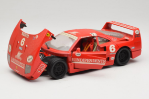 Ferrari F40 #6 V. Colombo L'Indipendente Red 1987 Bburago 1:18 3032-L1 Diecast — photo 2 of 8
