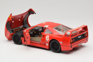 Ferrari F40 #6 V. Colombo L'Indipendente Red 1987 Bburago 1:18 3032-L1 Diecast — photo 5 of 8