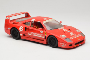 Ferrari F40 #6 V. Colombo L'Indipendente Red 1987 Bburago 1:18 3032-L1 Diecast — photo 6 of 8