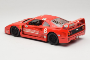 Ferrari F40 #6 V. Colombo L'Indipendente Red 1987 Bburago 1:18 3032-L1 Diecast — photo 7 of 8