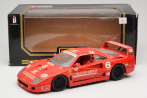 Ferrari F40 #6 V. Colombo L'Indipendente Red 1987 Bburago 1:18 3032-L1 Diecast — photo 8 of 8