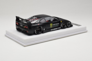 Ferrari F40 LB Works Monster Energy Matt Black BBA 1:18 REMC026 Resin — photo 3 of 7