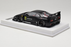 Ferrari F40 LB Works Monster Energy Matt Black BBA 1:18 REMC026 Resin — photo 5 of 7