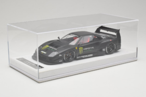 Ferrari F40 LB Works Monster Energy Matt Black BBA 1:18 REMC026 Resin — photo 6 of 7