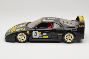 Ferrari F40 Magneti Marelli #3 Black Bburago 1:18 3022-B1 Diecast — photo 4 of 8