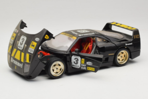 Ferrari F40 Magneti Marelli #3 Black Bburago 1:18 3022-B1 Diecast — photo 2 of 8