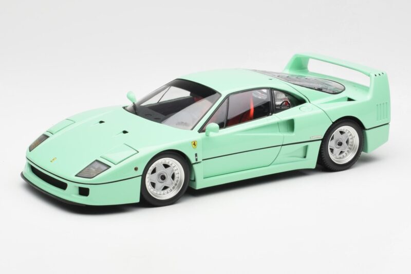 Ferrari F40 Mint Green Kyosho 1:18 08416MG Diecast