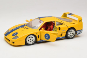 Ferrari F40 #1 Yellow Bauer Limited Edition 100pcs Bburago 1:18 BSR001 Diecast — photo 2 of 8