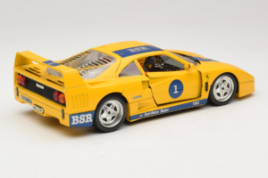 Ferrari F40 #1 Yellow Bauer Limited Edition 100pcs Bburago 1:18 BSR001 Diecast — photo 3 of 8