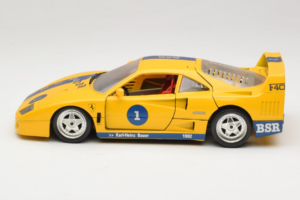 Ferrari F40 #1 Yellow Bauer Limited Edition 100pcs Bburago 1:18 BSR001 Diecast — photo 4 of 8
