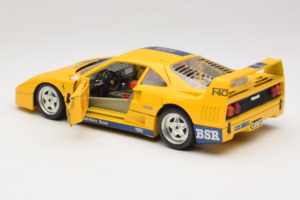 Ferrari F40 #1 Yellow Bauer Limited Edition 100pcs Bburago 1:18 BSR001 Diecast — photo 5 of 8