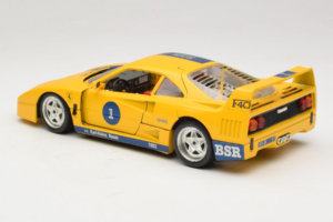 Ferrari F40 #1 Yellow Bauer Limited Edition 100pcs Bburago 1:18 BSR001 Diecast — photo 7 of 8