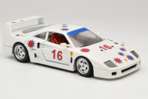 Ferrari F40 #16 Borsenmodells White Limited Edition 333 pcs 1987 Bburago 1:18 3332-W1 Diecast — photo 6 of 8