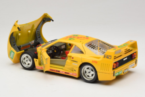 Ferrari F40 Totip Jolly Club #2 Yellow Bburago 1:18 3332-Y1 Diecast — photo 5 of 8