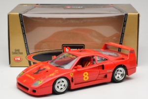 Ferrari F40 #8 Bevro International Red 1987 Bburago 1:18 3332-P3 Diecast — photo 8 of 8