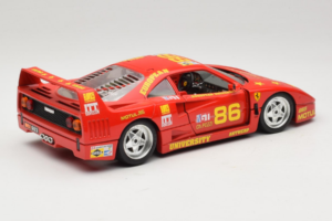 Ferrari F40 LM #86 Ch. Pozzi IMSA 24 Hours of Le Mans 1985 Red Bburago 1:18 3332-P6 Diecast — photo 3 of 8