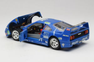 Ferrari F40 #34 M. Ferte / Thavenin / Palau Pilot Blue 1987 Bburago 1:18 3032-B1 Diecast — photo 5 of 8
