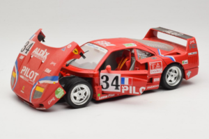 Ferrari F40 LM Pilot #34 Ferte / Thavenin / Palau 24 Hours of Le Mans 1995 Red Bburago 1:18 3032-P3 Diecast — photo 2 of 8
