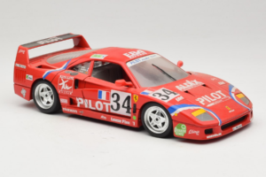 Ferrari F40 LM Pilot #34 Ferte / Thavenin / Palau 24 Hours of Le Mans 1995 Red Bburago 1:18 3032-P3 Diecast — photo 6 of 8